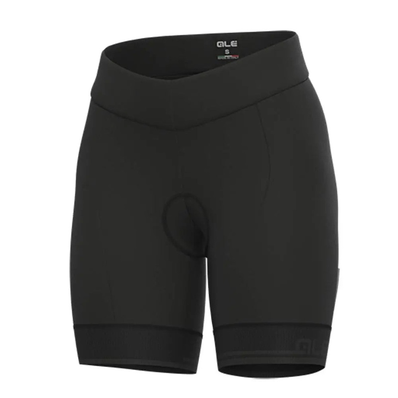 Ale Clothing Classico RL Pragma Ladies Cycle Shorts Black / Reflective