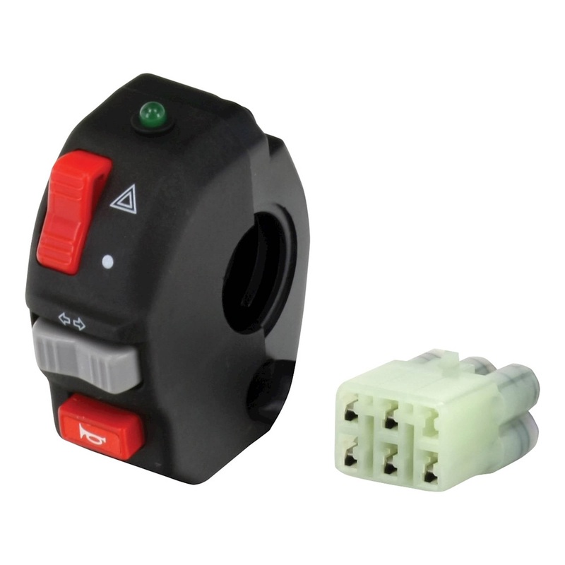 Bike It Universal ATV Switch Gear Horn/Inds/Haz/Led – 5 Wire Block Connector