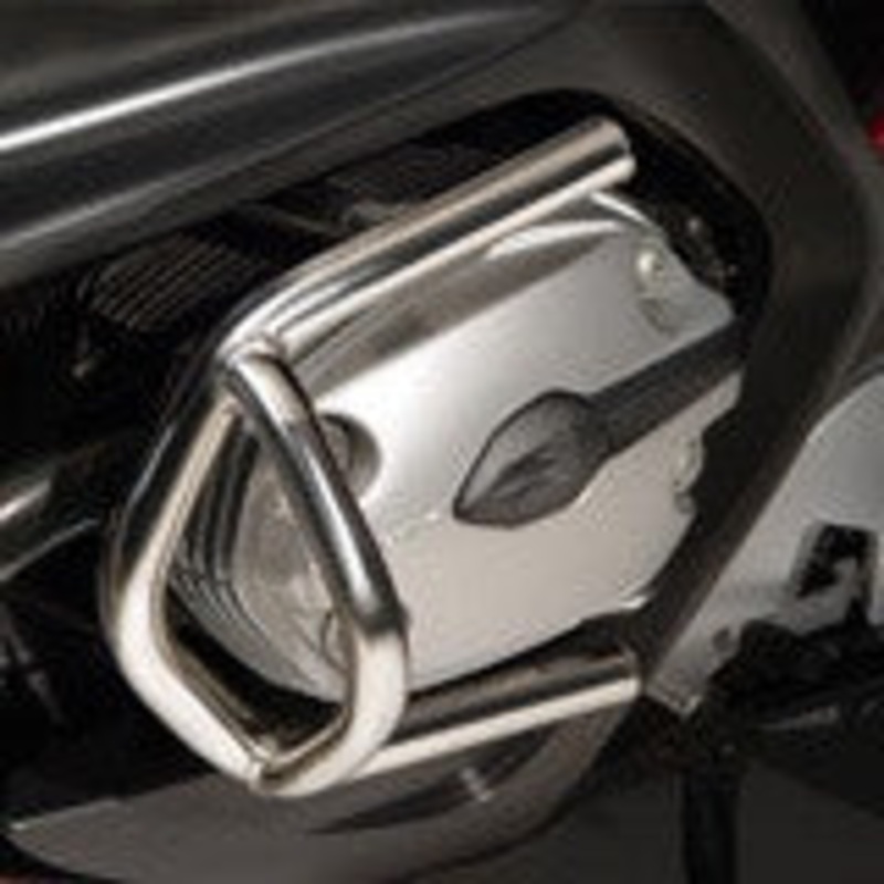 BMW R1200-GS ZTechniks Stainless Steel Engine Guards 04-09