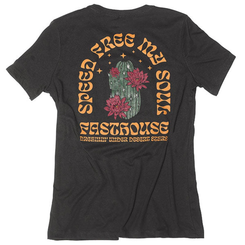 Fasthouse – Desert Stars V-Neck Tee (Womens)