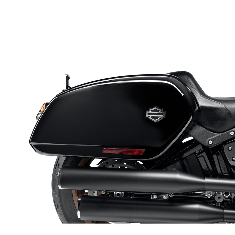 Harley Davidson 90202534DH FXLRST Saddlebags – Vivid Black KIT,S-BAG,ST,VIVID BLACK