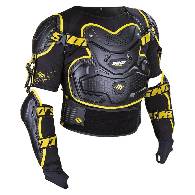 Shot Interceptor Body Armour Black / Yellow