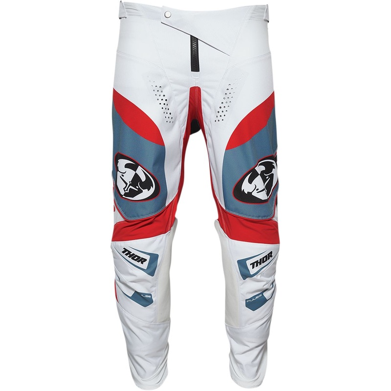 Thor Pulse 03 Le Textile Trouser Steel Grey / Red