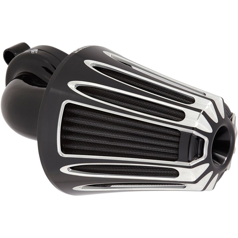 Deep Cut Monster Sucker Air Cleaner, Black – 17-23 Milwaukee 8