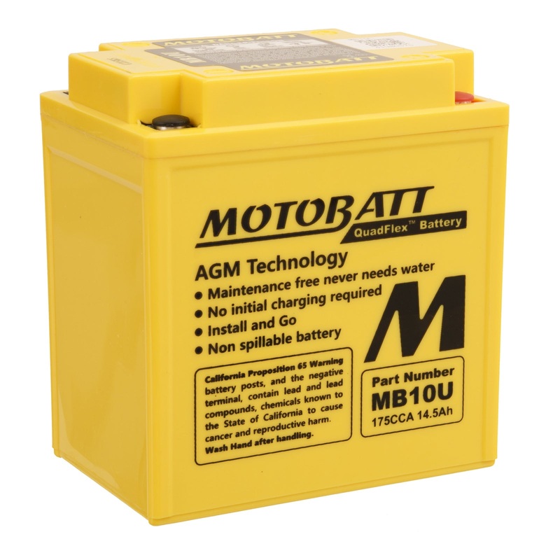 Motobatt Battery Quadflex AGM – MB10U