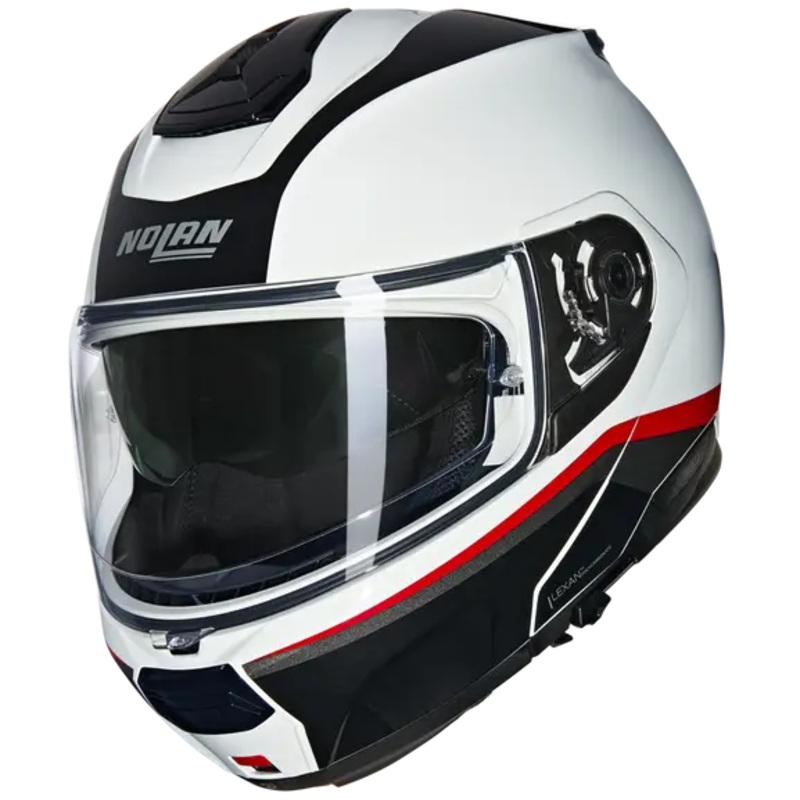 Nolan N100-6 Incognito Modular Black / White / Red