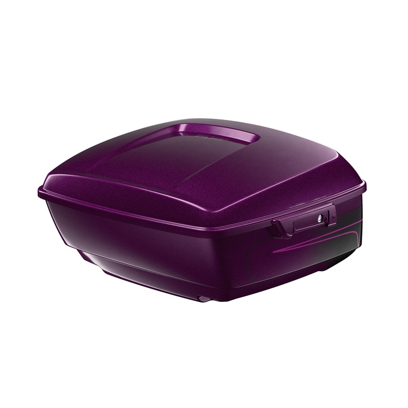 Harley-Davidson 53001194EZK King Tour-Pak Luggage – Poison Berry Fade