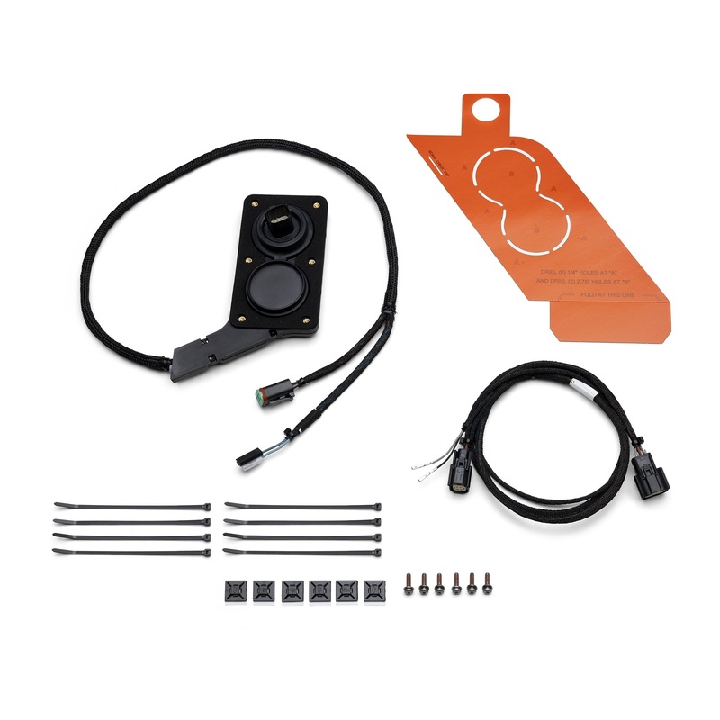 Harley Davidson 69203434 Rockford Fosgate Secondary Subwoofer Audio KIT,HARN/WRG,INSTALL,DUAL SUB-WOOFER