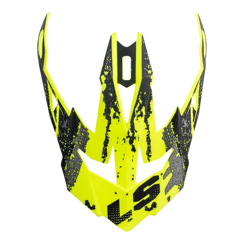 LS2 MX470 Subverter Peak – Claw Black/Hi-Vis Yellow