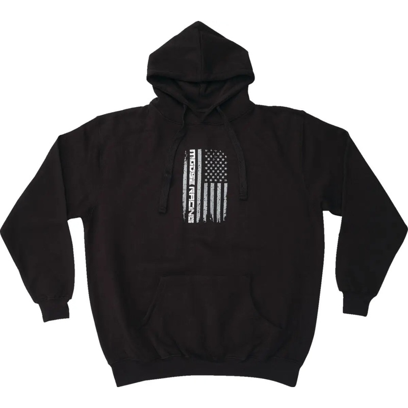 Moose Racing Stars & Stripes Forever Hoodie Black