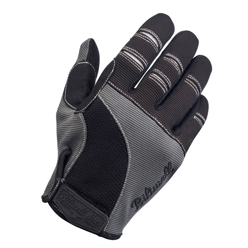 Moto Gloves – Grey/Black