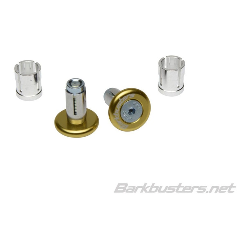 Barkbusters Bar End Plug 14mm/18mm – Gold (Pair)