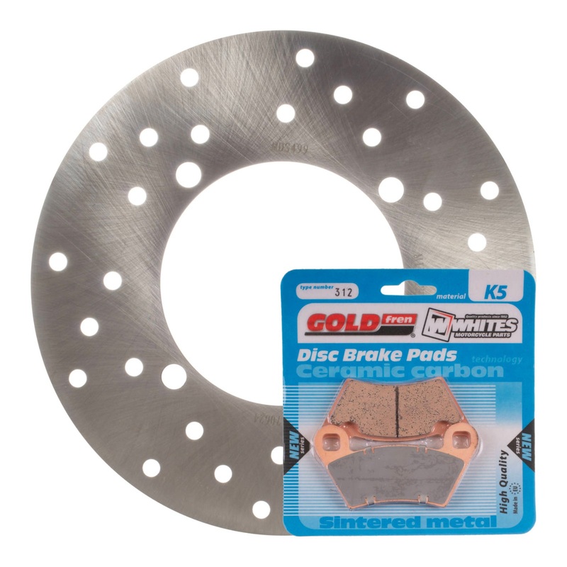 Brake Disc & Pad Rear Kit – Polaris Ranger 570 Mid Size ’14-’21