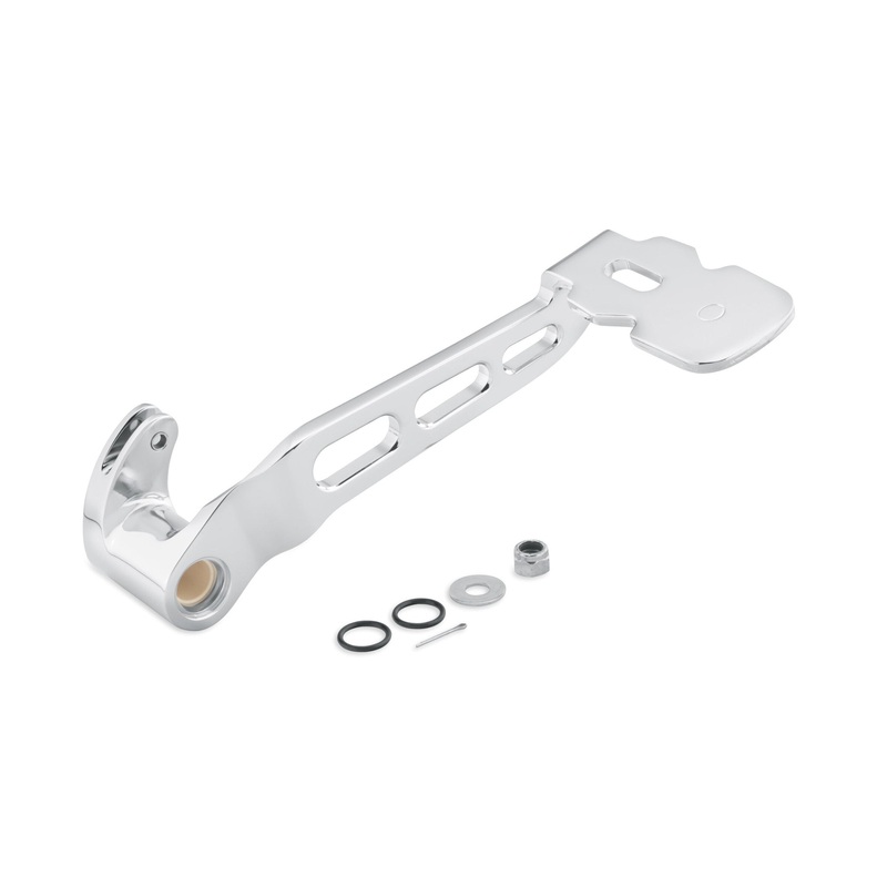 Harley Davidson 41600082 Chrome Billet Rear Brake Lever KIT-BRAKE LEVER,RR,CHROME