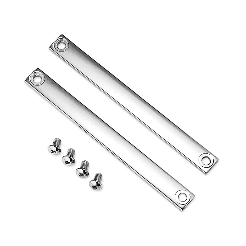 Harley Davidson 67891-99 Chrome Fork Cover Accent Strip Kit KIT-MOULDING,COVER,TRPL CLMP,F