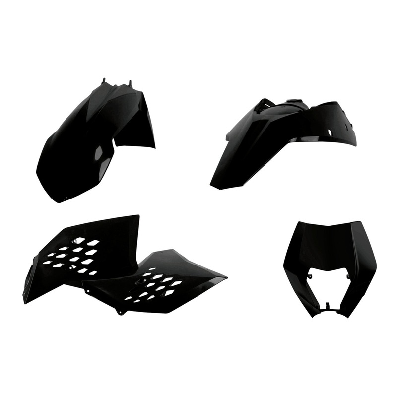 Polisport Enduro Kit with Mask KTM EXC/EXC-F ’08-’11 – Black