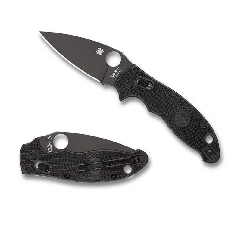 SPYDERCO MANIX 2 PLAIN FRN