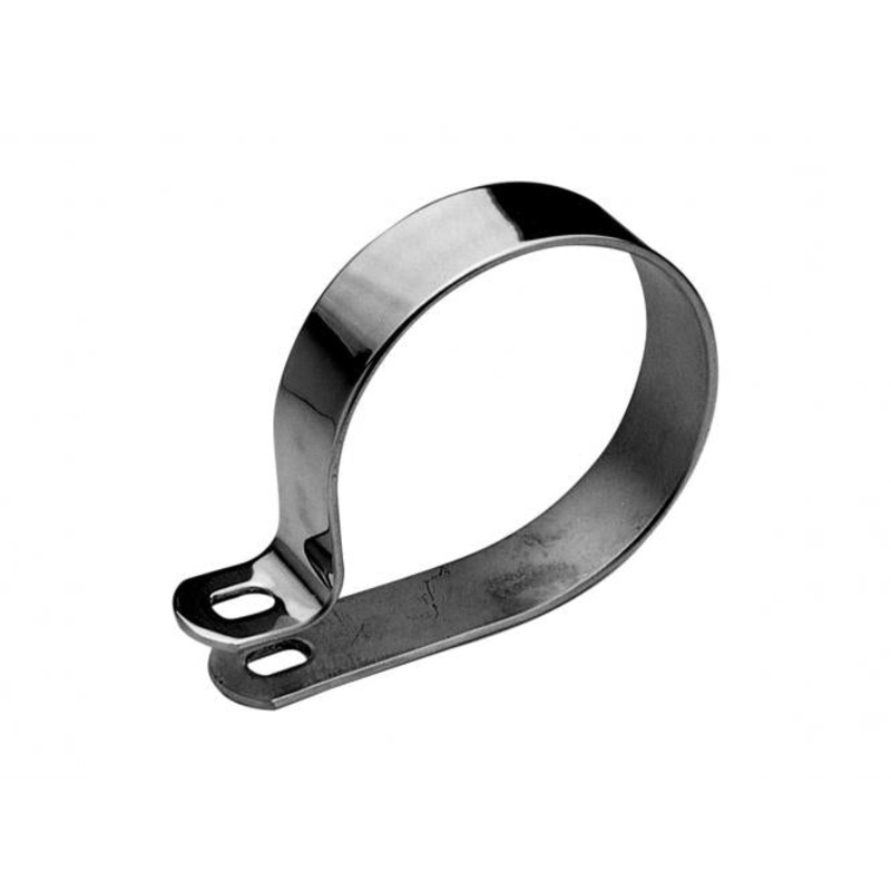 Stainless Steel Muffler Clamp 3-1/4” Muffler Clamp Chrome