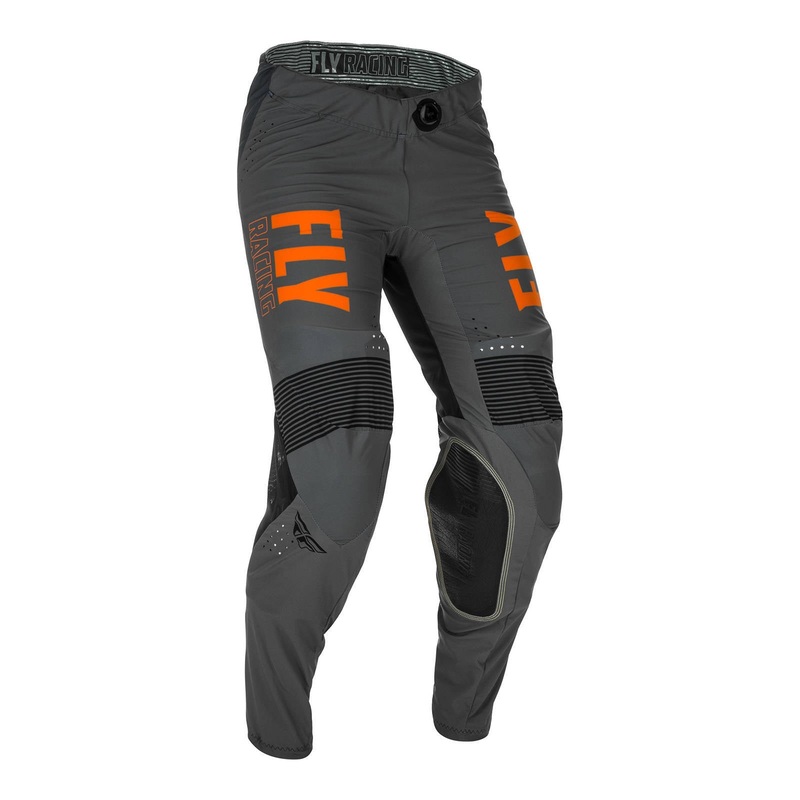 Fly Racing Lite Pant – Grey / Orange / Black