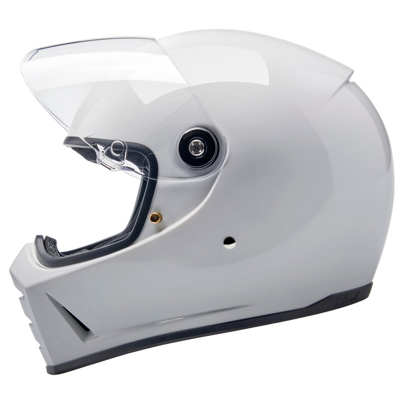 Lane Splitter Helmet – Gloss White