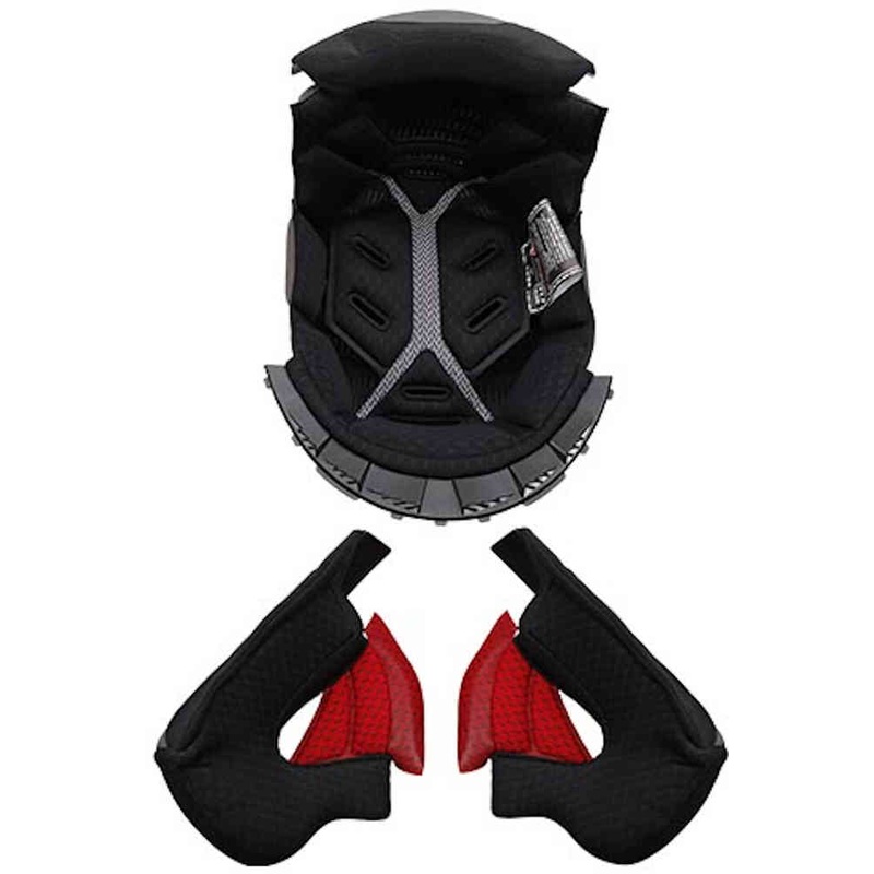 LS2 FF900 LINER/CHEEK PADS