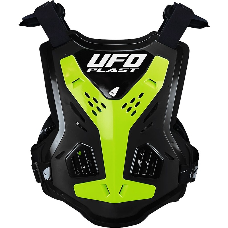 UFO X-Concept Chest Protector Black / Fluo Yellow
