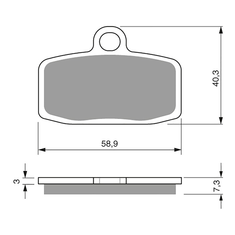 GOLDfren Brake Pads GF307 – S3