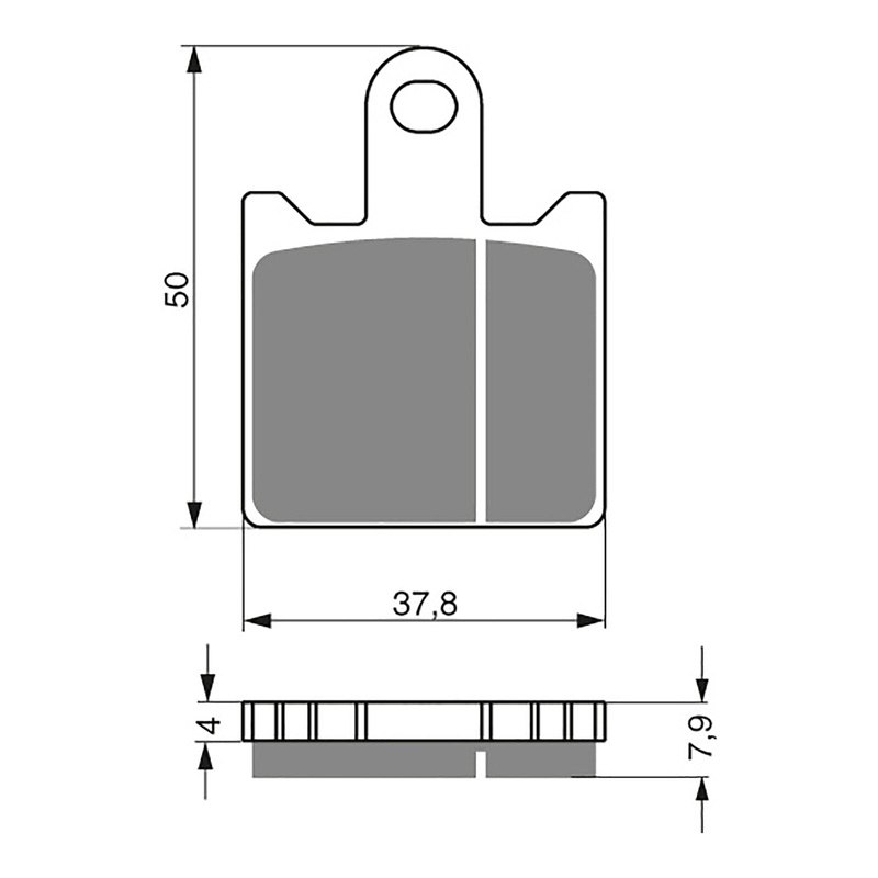 GOLDfren Brake Pads – GP6 Sintered Racing