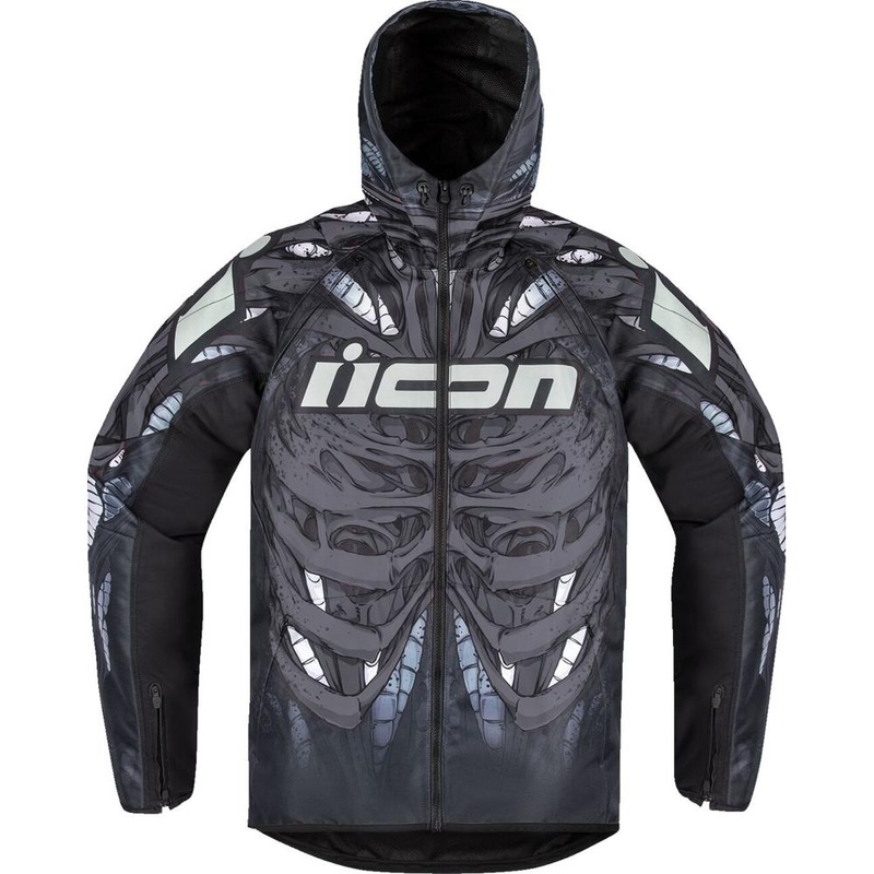 Icon Airform Manik’R Textile Jacket Black