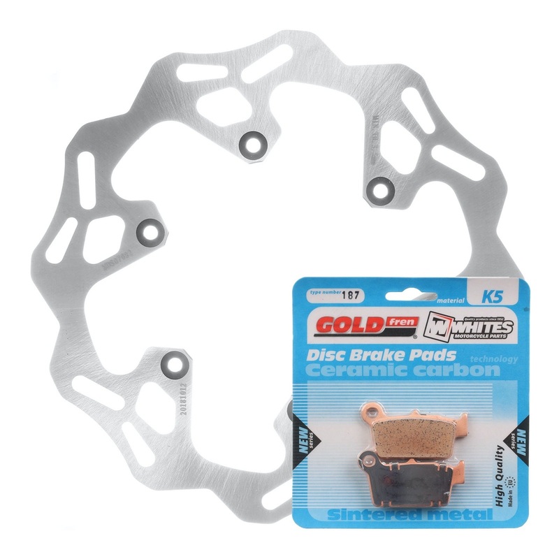 Brake Disc & Pad Rear Kit – Yamaha WR250F ’20 – Wave