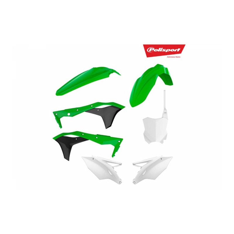 Polisport Kit Kawasaki KX250F ’17-’18 Green/Black / White