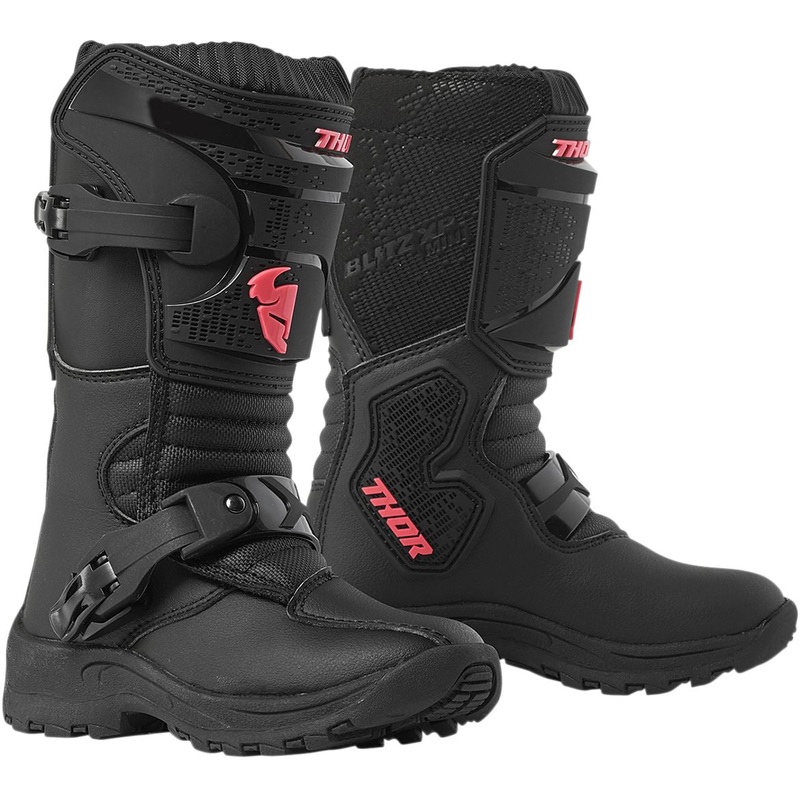 Thor Mini Blitz XP Youth Boots Black / Pink