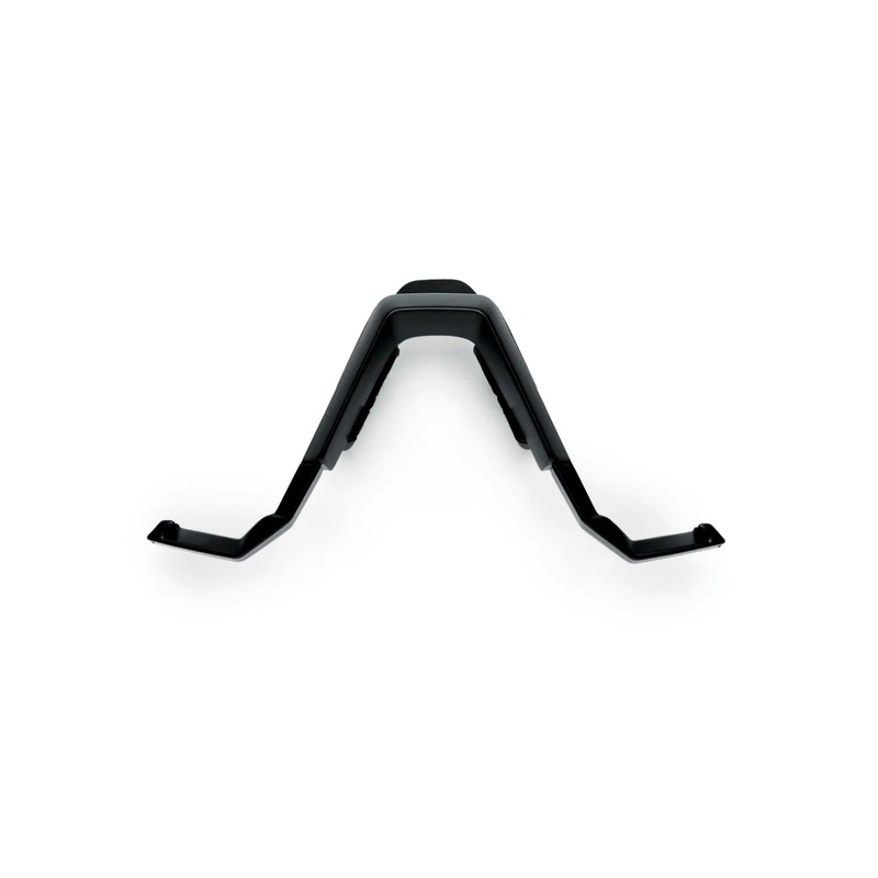 100% Speedcraft / S3 Regular Replacement Nose Bridge Kit Matt Black
