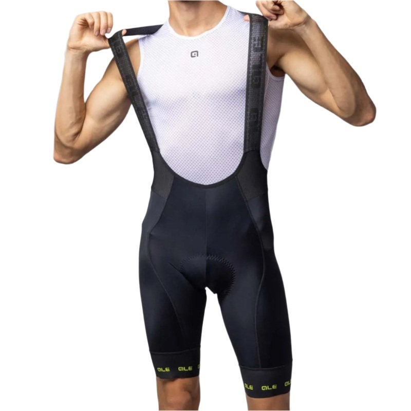Ale Clothing Strada 2.0 PR-E Cycle Bib Shorts Green