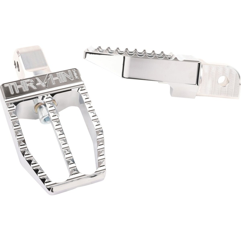 Militant Peg, Chrome – 18+ Softail (Rear)