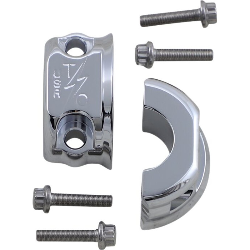 OG Clutch / Brake Perch Clamp – Chrome – Sportster