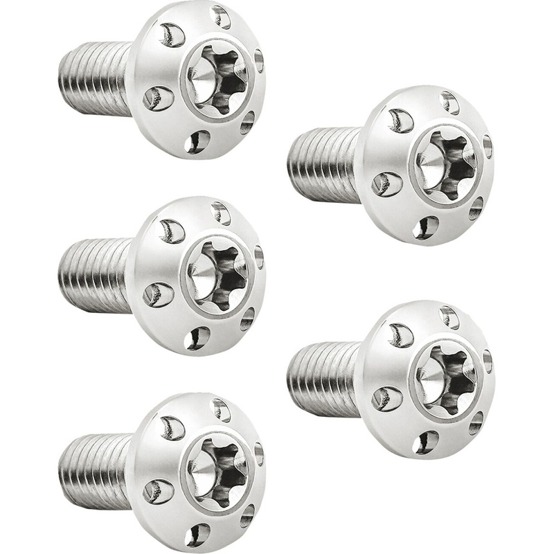 Titanium Rotor Bolts Kits, Polished –  3/8″-16 x 1″ (Rear)