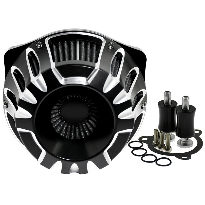 CNC Air Cleaner Intake System for Harley Dyna Softail Touring Trike | Mactions