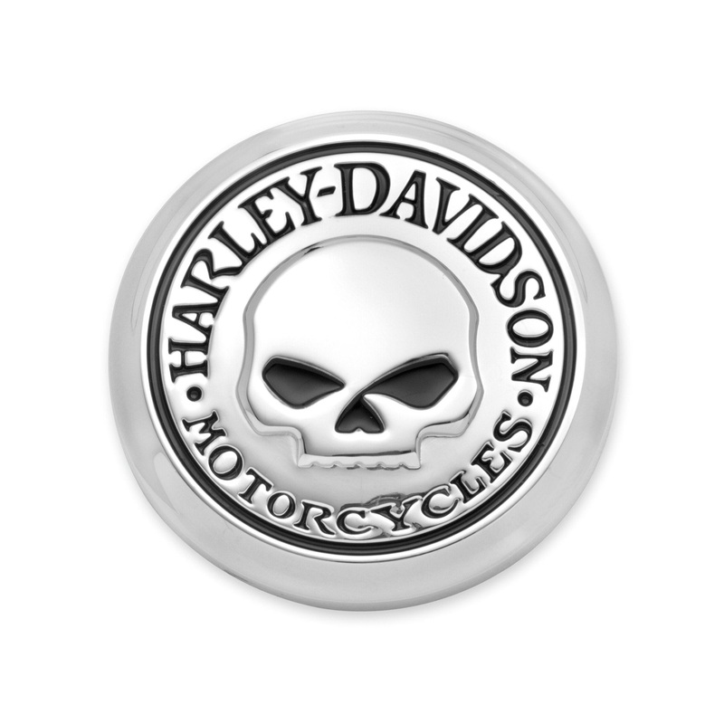 Harley Davidson 14100749 Willie G Skull Fender Skirt Medallions KIT-MEDALLION,SKULL