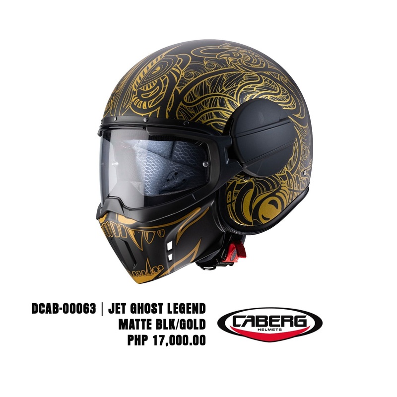 Jet Ghost Legend – Matt Black/Gold