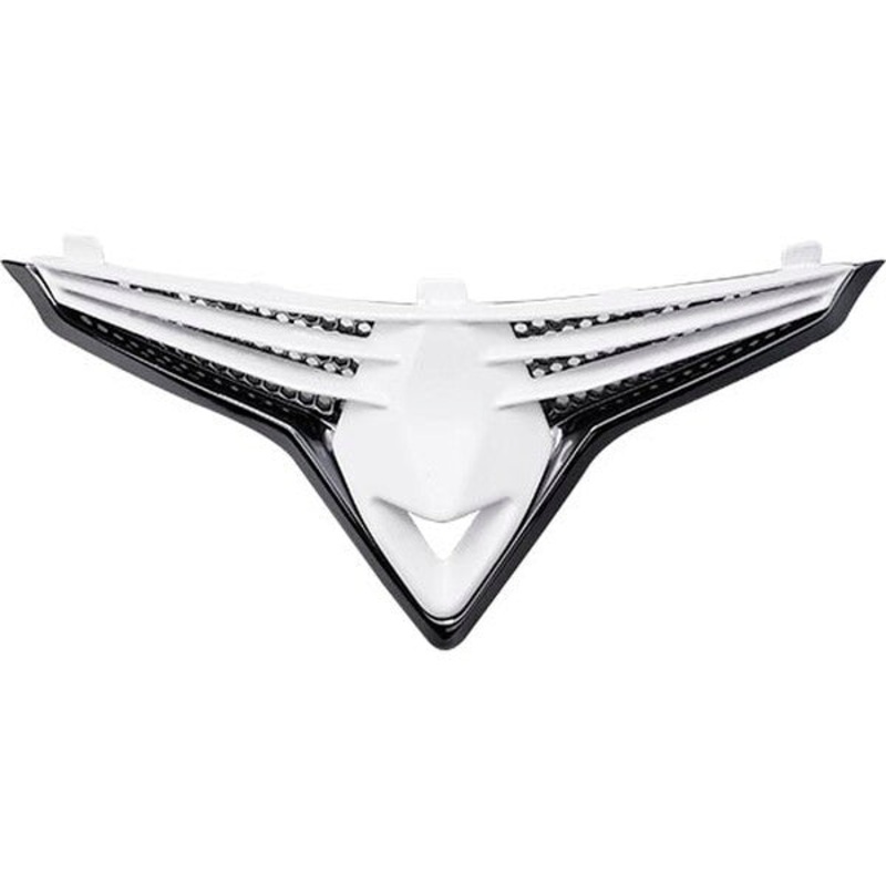 LS2 FF900 Air Vent Rear Glitter White