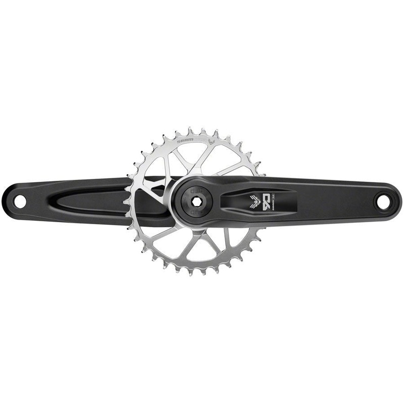 SRAM Eagle 90 T-Type Wide Crankset – 165mm – 12-Speed – 32t Chainring – Direct Mount 2-Guards – DUB Spindle
