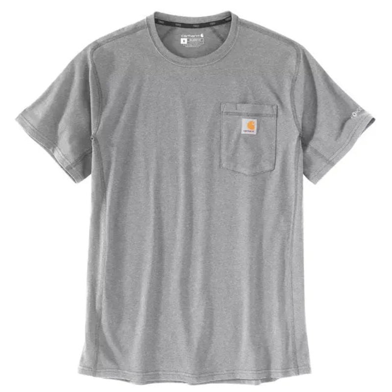 Carhartt Force Pocket Short Sleeves T-Shirt Heather Grey