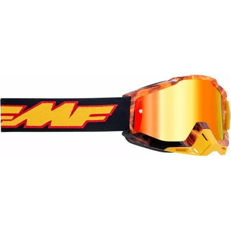 FMF Vision PowerBomb Spark Goggles Mirror Red