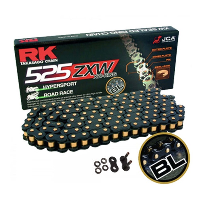 RK 525ZXW XW-Ring Chain – Black