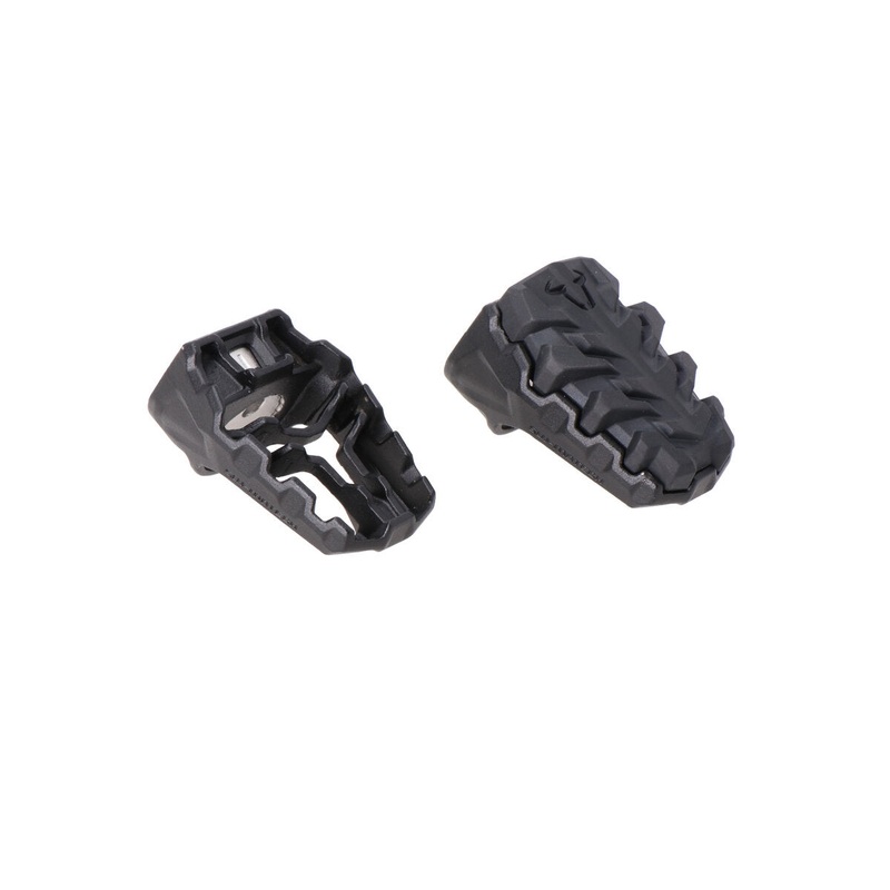 SW Motech R12 Series EVO Footrest Kit – Black