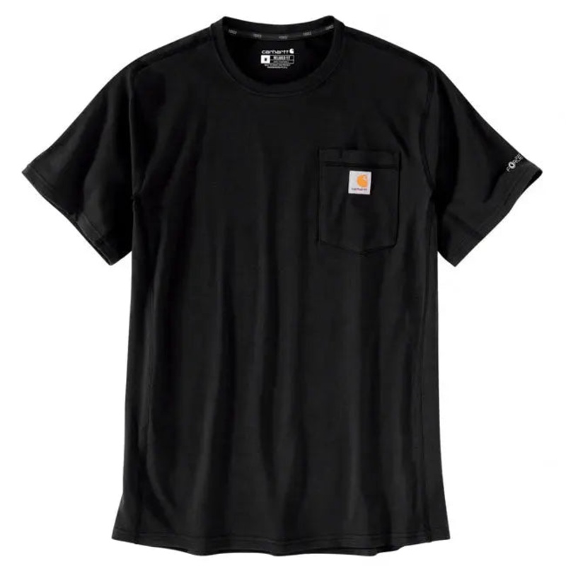 Carhartt Force Pocket Short Sleeves T-Shirt Black