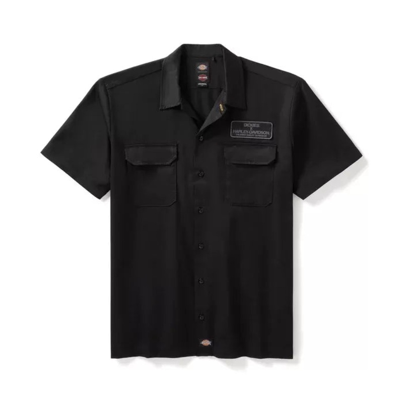 Genuine Harley-Davidson Dickies x H-D Eagle Short Sleeve Work Shirt 96574-25VM