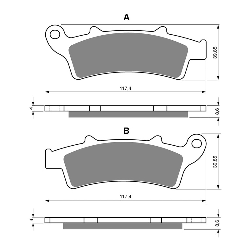 GOLDfren Brake Pads GF193 – S3