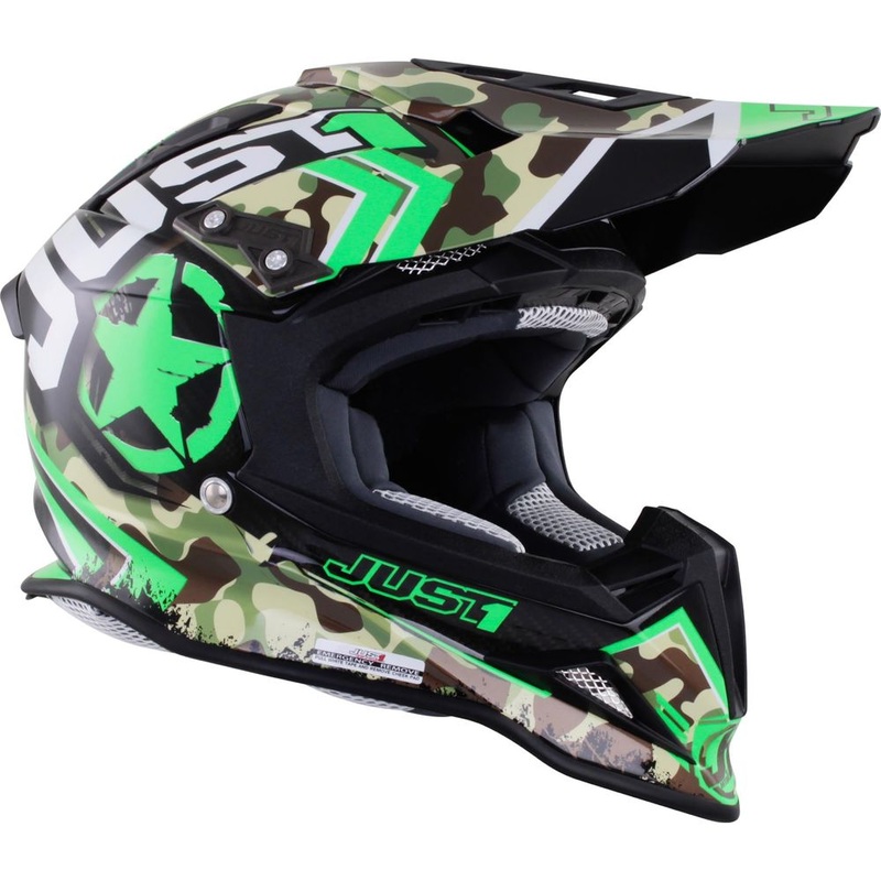 Just1 J12 Carbon MX Kombat Green